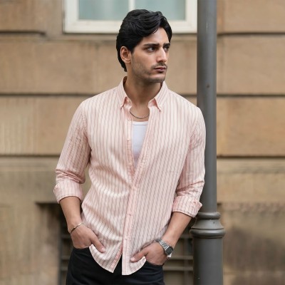 Pink Elegance Stripe Shirt