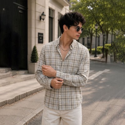 Sandstone Check Shirt