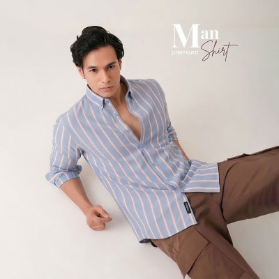 Blue Breeze Stripe Shirt